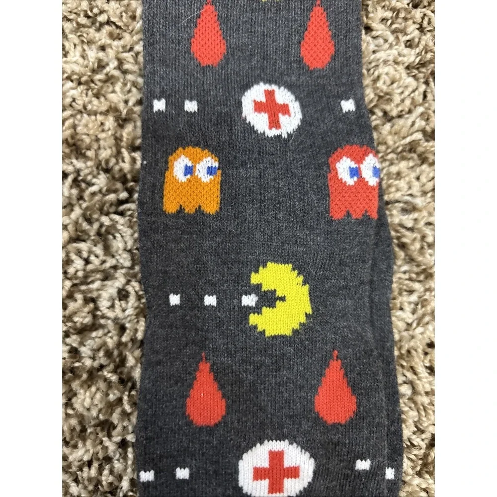 American Red Cross Donor Pac-Man‎ Socks
